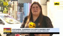 Costanera: “Queremos un puerto Madero-Asu”