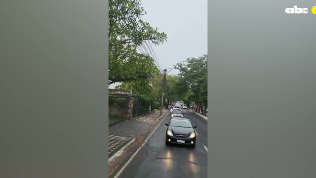 Caravana pidiendo justicia para Alcides Ortega