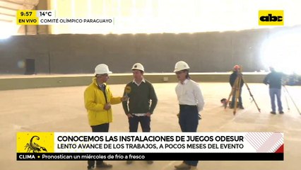 Conocemos las instalaciones de Juegos Odesur