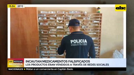Incautan medicamentos falsificados