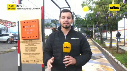 Polémica por paseo peatonal en Fernando de la Mora