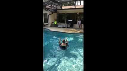 #DailyLoganXavierAwesomeness 20240417 Pool Dives