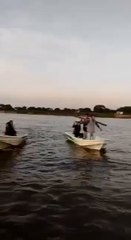 Contrabandistas intentaron recuperar su lancha y reciben disparos