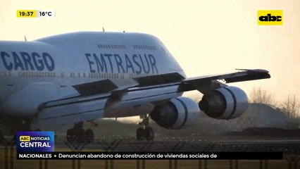 Avión retenido en aeropuerto de Ezeiza: Argentina aguarda informe de estados unidos