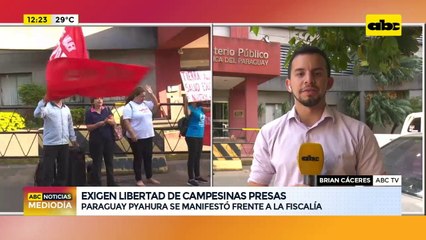 FNC pide libertad de detenidos en desalojos