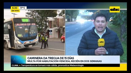 Patrulla Caminera da 15 días de tregua antes de multar por habilitación vencida