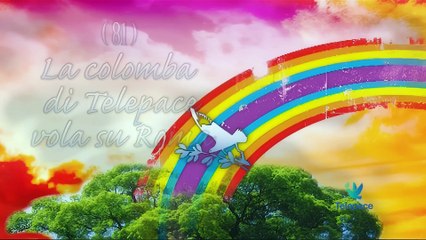 Medaglioni 081 La colomba di TP vola su Roma