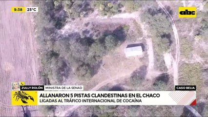 Cincos pistas clandestinas en el Chaco
