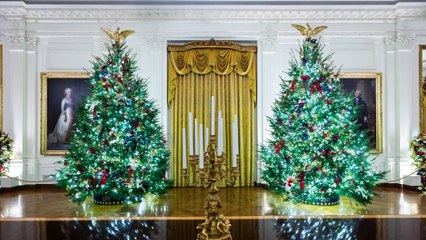 Melania encarga 51 árboles, 75 coronas y 2.000 luces para celebrar la Navidad en la Casa Blanca