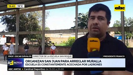 Organizan San Juan para arreglar escuela