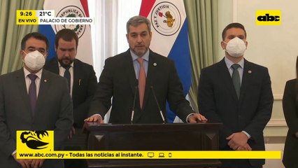 Abdo anuncia medidas ante crisis