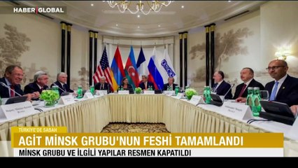 Tarihi barış zirvesi sonrası kritik adım: AGİT Minsk Grubu'nun fesih süreci tamamlandı