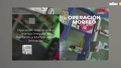 Venta irregular de fentanilo y morfina en farmacias