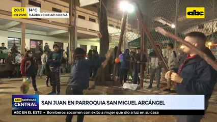 San Juan en parroquia San Miguel Arcángel