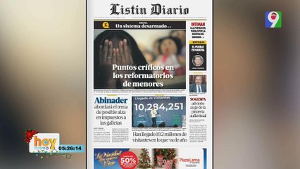 Titulares prensa dominicana martes 02 de diciembre 2025 | Hoy Mismo