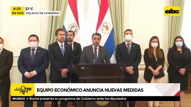 Equipo económico anuncia nuevas medidas