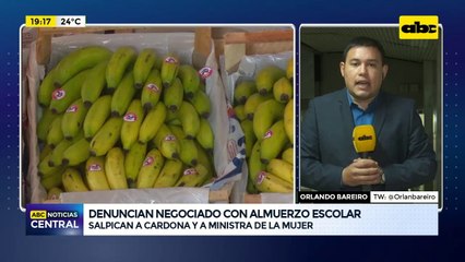 Denuncian negociado con almuerzo escolar