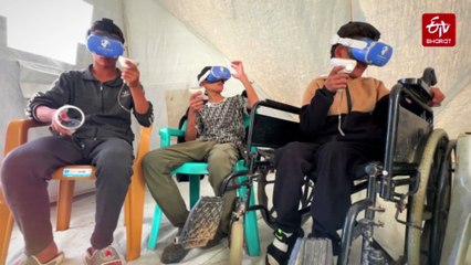 VR Headsets Take War-Scarred Children To World Away From Gaza