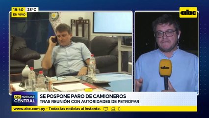 Reunión de camioneros con autoridades de Petropar sin llegar a acuerdos