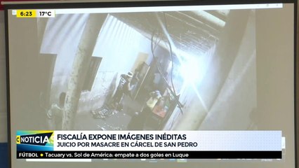 Fiscalía expone imágenes inéditas