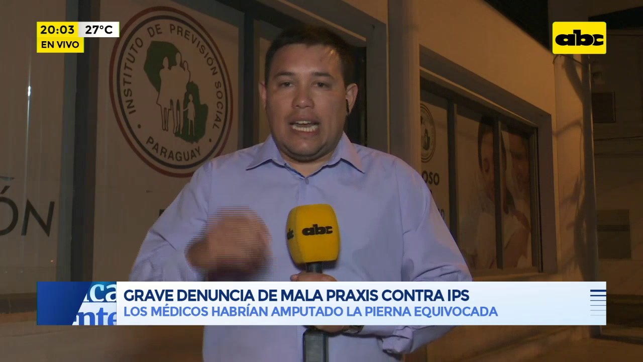 Denuncian que amputaron supuestamente la pierna equivocada