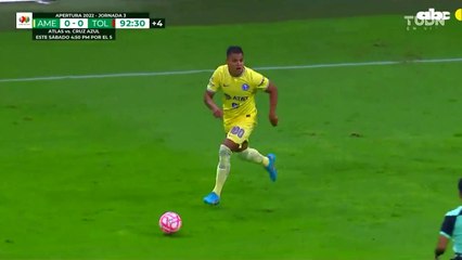 El golazo de Richard Sánchez para la victoria de América