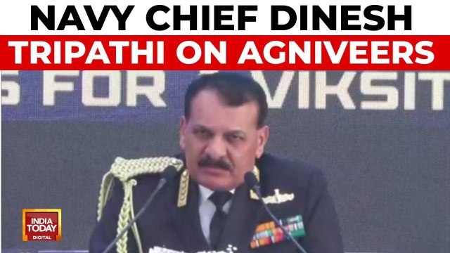 Navy Chief Dinesh Tripathi: 'Combat-Ready, Cohesive, Navy' is this year's theme