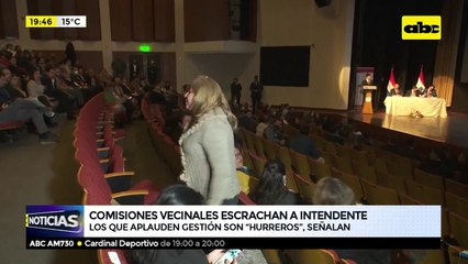 Comisiones vecinales escrachan a intendente
