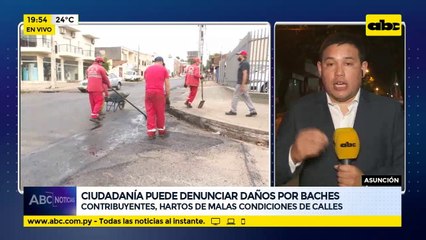 Contribuyentes hartos de malas condiciones de calles