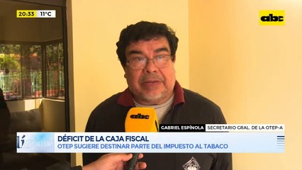Propuesta de la OTEP-A ante déficit de la caja fiscal