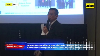 Acuerdos fructíferos tras visita de delegación de Taiwán