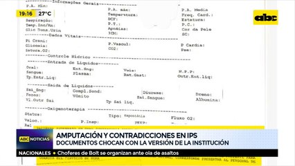 Amputación y contradicciones en IPS