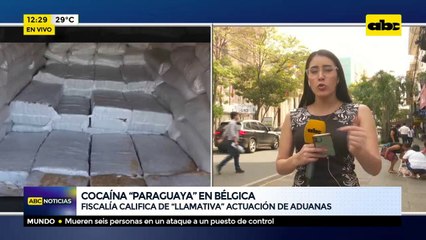 Cocaína “paraguaya” en Bélgica