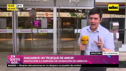 Invitación a campaña de donación de abrigos