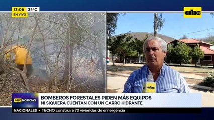 Bomberos forestales piden más equipos