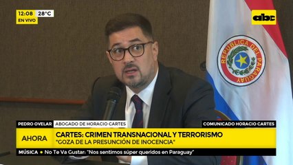 Horacio Cartes considera infundadas las acusaciones de EE.UU.
