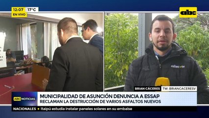 Municipalidad de Asunción denuncia a ESSAP