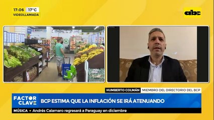 BCP estima que la inflación se irá atenuando
