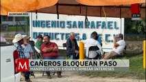 Cañeros de Quintana Roo marchan contra costos impuestos por empresa