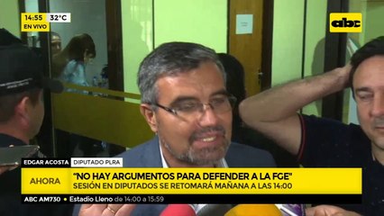 Cuarto intermedio en diputados