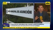 Concejales aprueban millonario endeudamiento