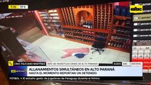 Allanamientos simultáneos en Alto Paraná