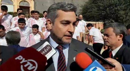 Mario Abdo confirma una reducción en el combustible de Petropar