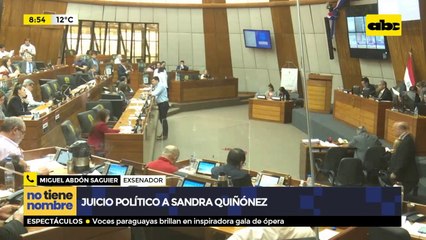 Juicio político a Sandra Quiñónez