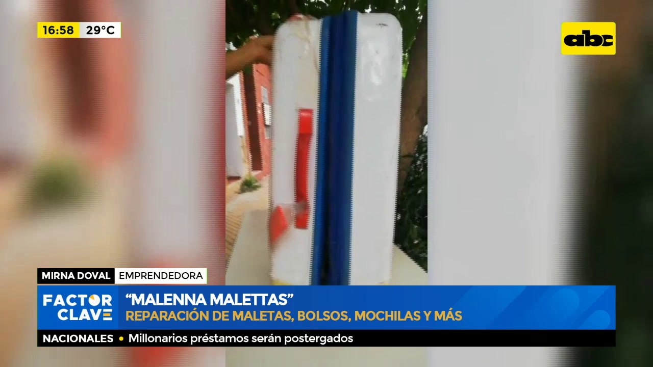 "Malenna malettas", reparación de maletas, bolsos, mochilas y más