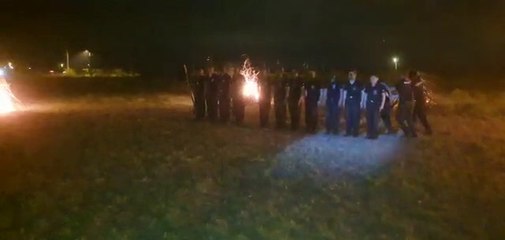 Promoción De Aspirantes A Agentes De La Senad Realizan Homenaje Al Fallecido Fiscal Marcelo Pecci