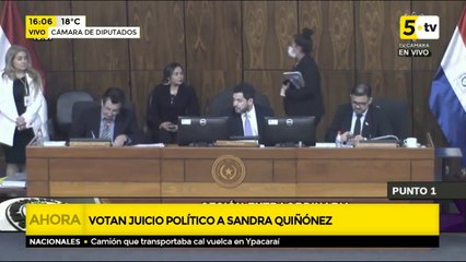 Cartistas cajonean el juicio político a Sandra Quiñónez