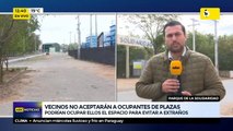 Vecinos no aceptarán a ocupantes de plazas