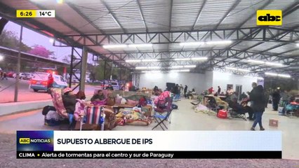 Supuesto albergue de IPS