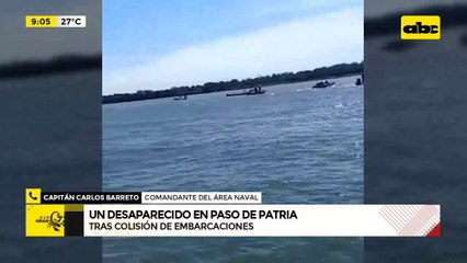 Sigue desaparecido pescador en Paso de Patria